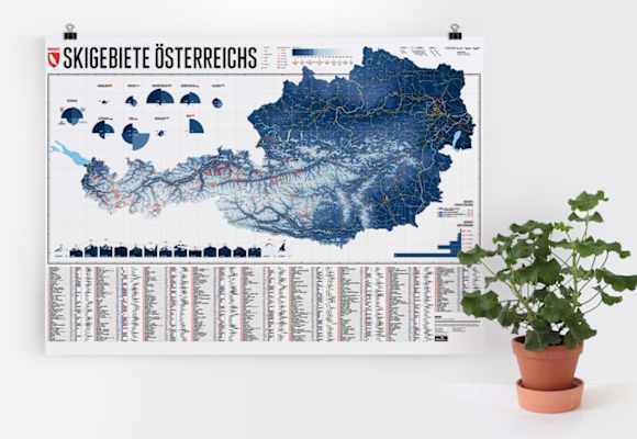 Marmota Maps Österreichkarte