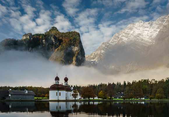 Watzmann Ostwand Kapelle St. Bartholomä