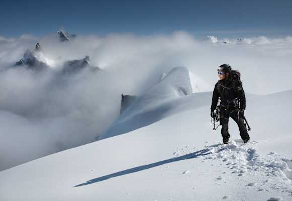 Nirmal Purja am Mont Blanc