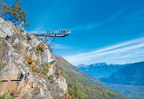 Knott Klettersteig Naturns