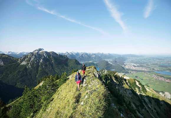 Unterwegs auf einsamen Pfaden im Ostallgäu