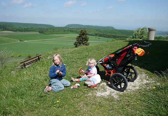 Kinderwagen Wanderungen um Nürnberg