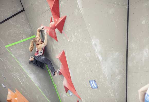 Petra Klingler in Aktion