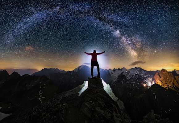 Mit viel Freude auf der Rötelspitze, Stilfser Joch