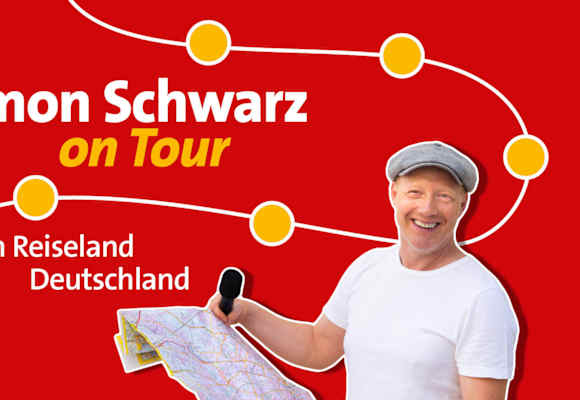 Simon Schwarz on Tour im Reiseland Deutschland