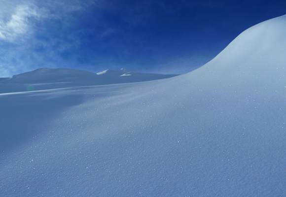 Schneeverwehungen