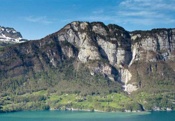 Die Seerenbachfälle im Kanton St. Gallen