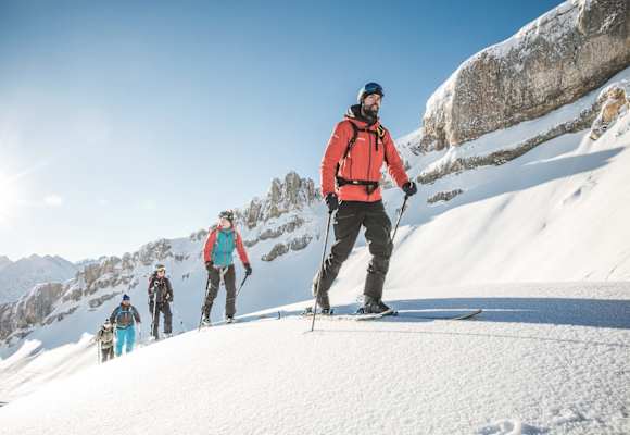 Auf Skisafari unweit des Hohen Ifen.