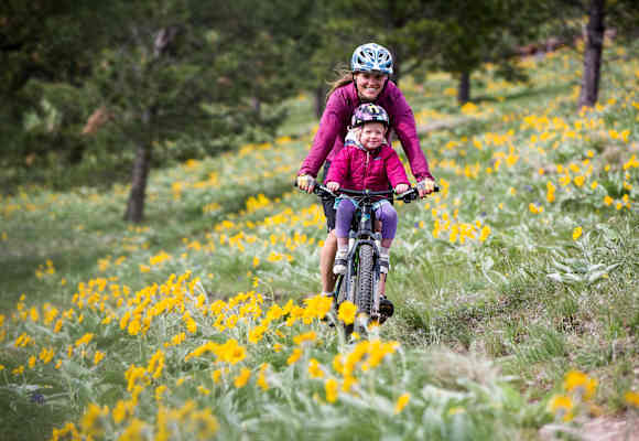 Radfahren mit Kleinkindern