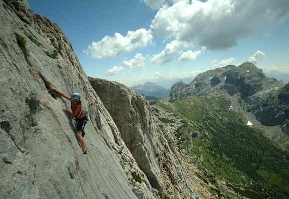 Klettern Karnische Alpen Trogkofel