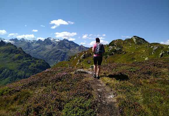 Wanderer im Montafon