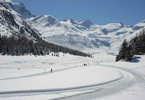 Winterwonderland im Val Roseg