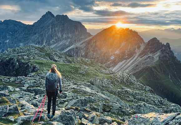Hüttenpraktikantin Verena zu Besuch im Bergsteigerdorf Gschnitztal 
