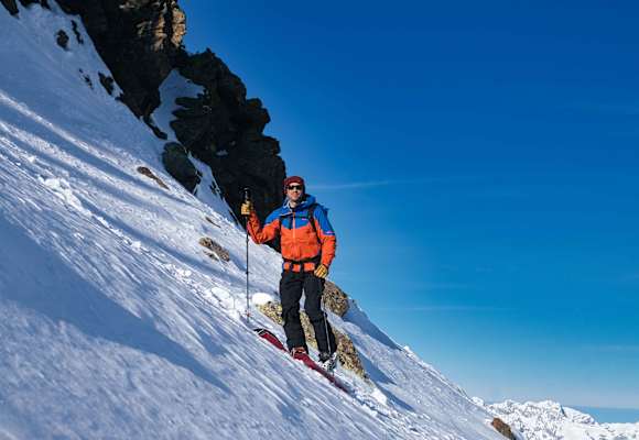 Die letzten Höhenmeter vor dem Gipfel