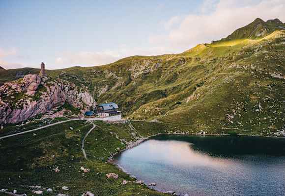 Der Wolayersee in Kärnten