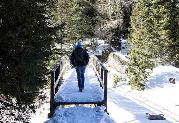 Winterwandern Tirol: Obernberger See