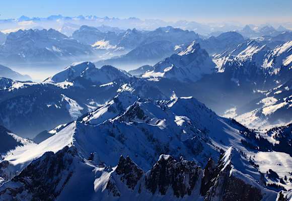 Appenzeller Alpen im Winter