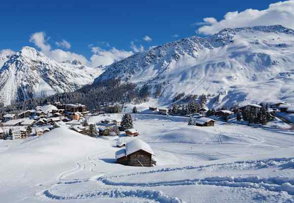 Arosa im Winter: Plessur-Alpen