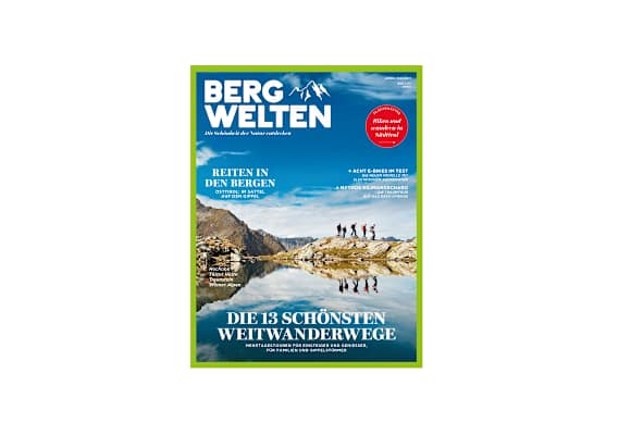 Cover des Bergwelten Magazins (April/Mai 2017)