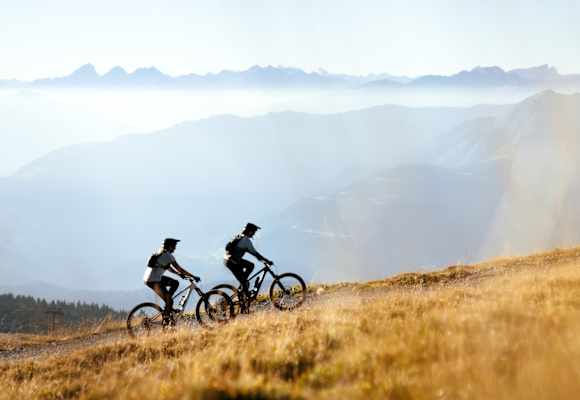 Mountainbiker finden in Graubünden anspruchsvolles Terrain und eine fast endlose Auswahl an Trails.