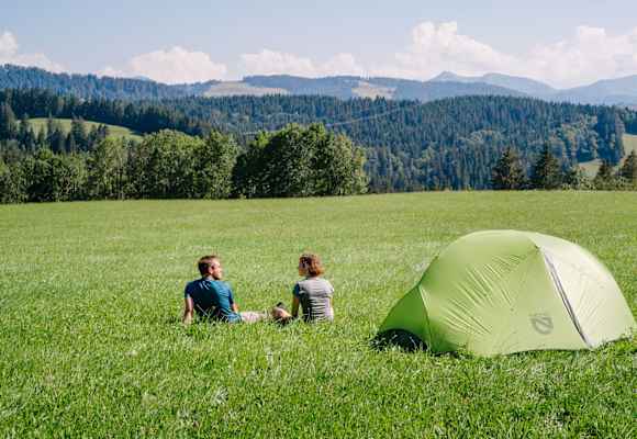 Wildcampen Wildzelten Bayern