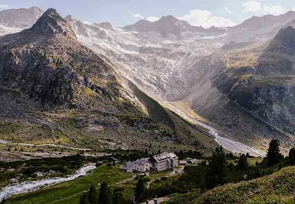 Berliner Hütte am Berliner Höhenweg