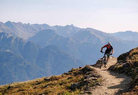 Unterwegs im Bikepark Serfaus-Fiss-Ladis