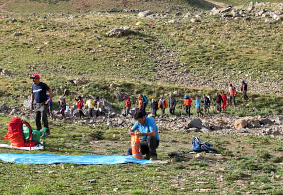 Bergsteigen Iran