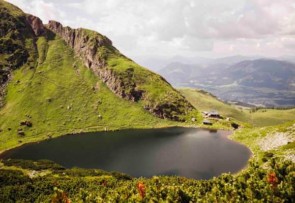 Blick auf den Wildseeloder mit dem Wildseeloderhaus