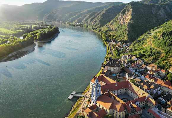 Dürnstein an der Donau in der Wachau