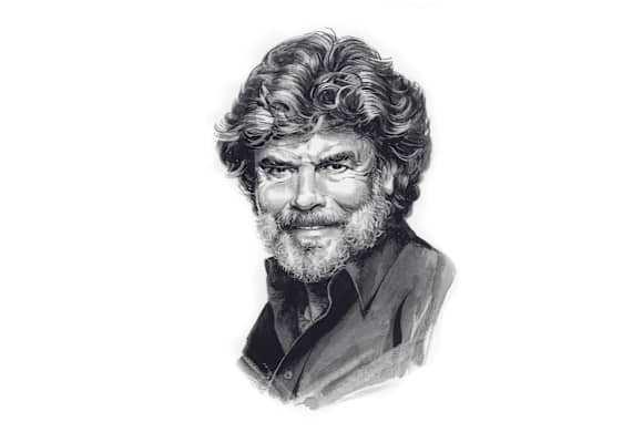 Reinhold Messner. Bergsteiger und Autor.