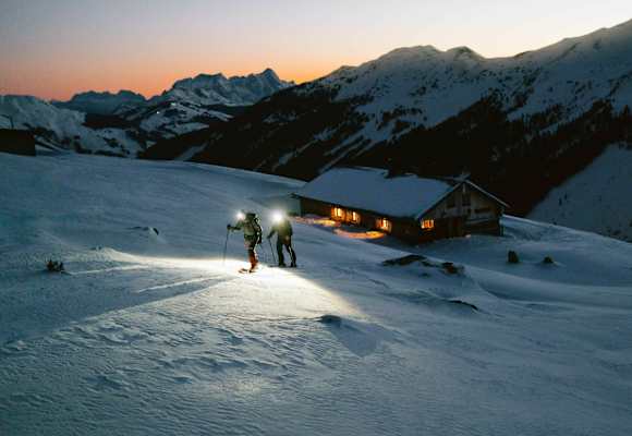 Highlight unserer Tour ist die Hütte, in der wir auch übernachten.