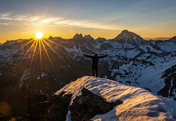 Wir heißen den Winter mit offenen Armen Willkommen