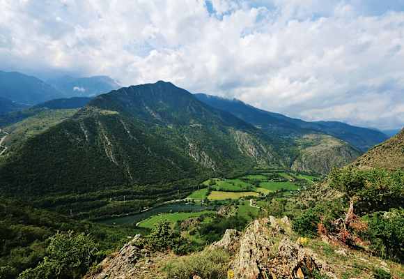 Etappe 15 der Pyrenäen-Durchquerung: Blick ins spanische Vall d’Àneu 
