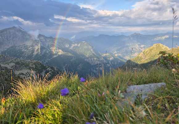 Grandiose Stimmung auf der Via Alta della Verzasca