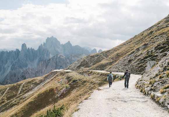Rundwanderweg um Drei Zinnen , Sextner Dolomiten , Südtirol
