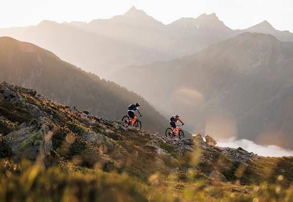 Ischgl zeigt sich als abenteuerliches Bike-Paradise.