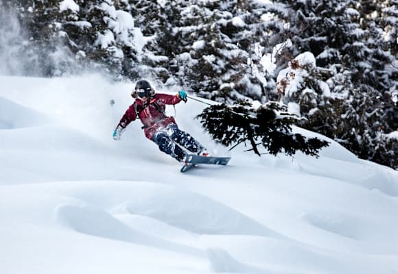Glücksgefühle, die nur der Schnee erzeugen kann. Freeriden in Saalbach-Hinterglemm