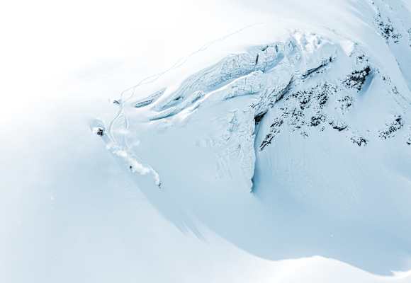 Freeriden am Kaunertaler Gletscher