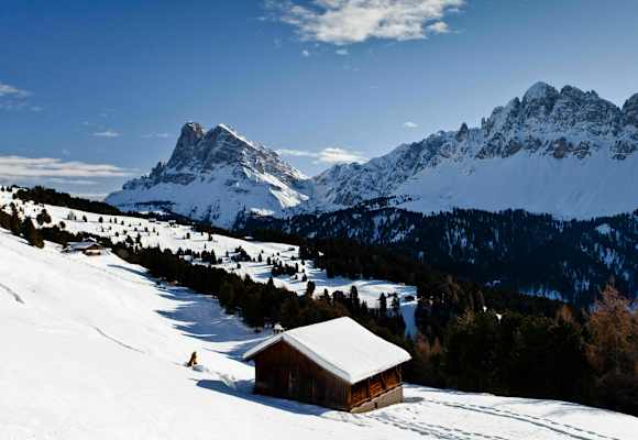 Lüsner Berge in Südtirol: Aufstieg auf den Großen Gabler in den Dolomiten