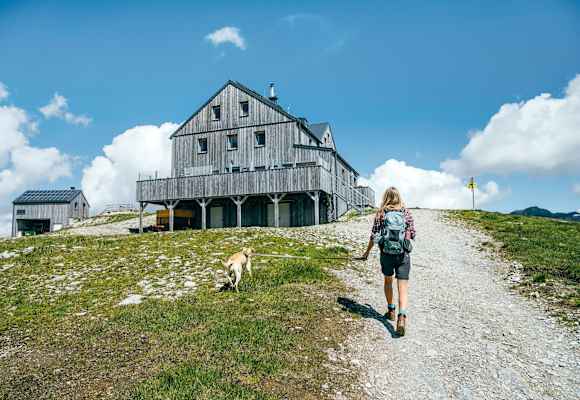 Die Hagener Hütte.