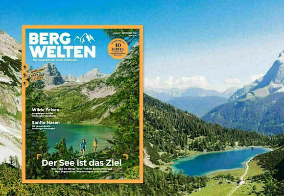 Das neue Bergwelten Magazin August/September 2021