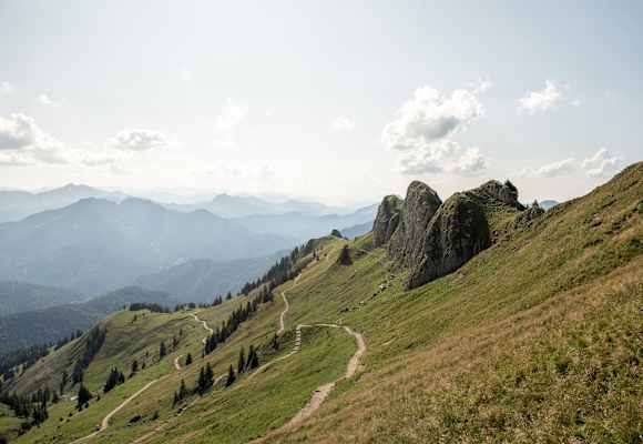 Das idyllische Rotwandgebiet in Bayern