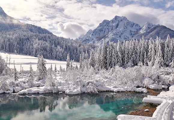 Winterliches Slowenien