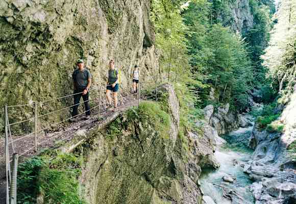 Kaiserklamm Tirol Wanderung Bergwelten