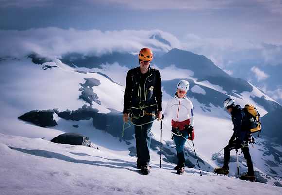 Unterwegs auf den Großglockner im Nationalpark Hohe Tauern
