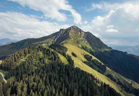 das Kitzbüheler Horn, markanter Gipfel in den Kitzbüheler Alpen