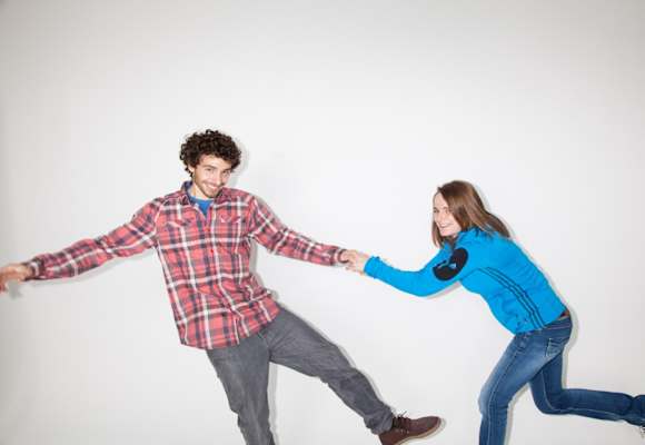 Barbara Zangerl und Jacopo Larcher