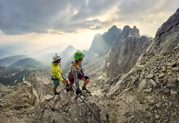 Wiege des Klettersteiggehens in Ramsau am Dachstein