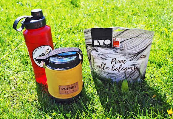 Campingausrüstung mit geringem Packmaß